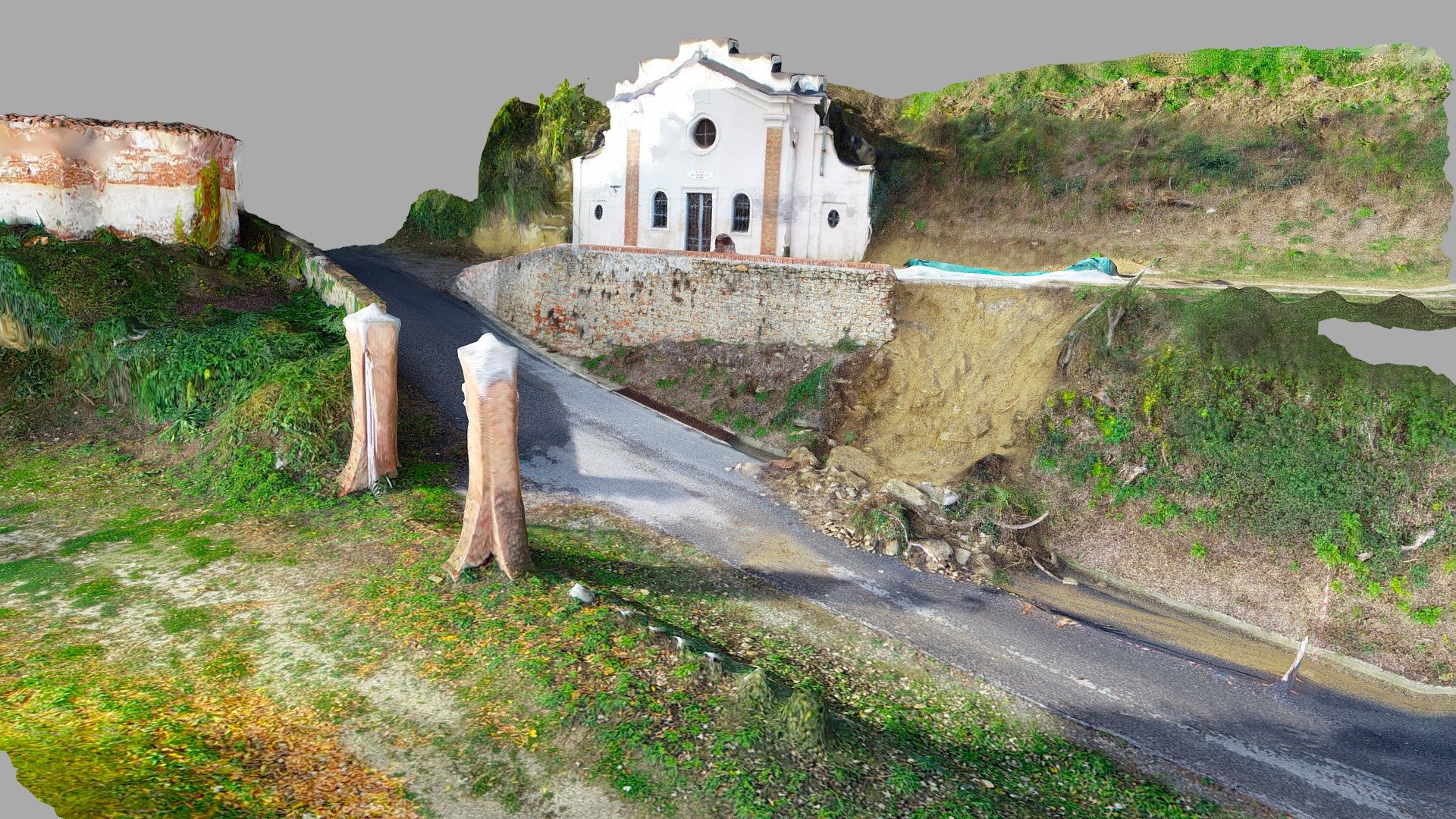 Piccola frana rotazionale