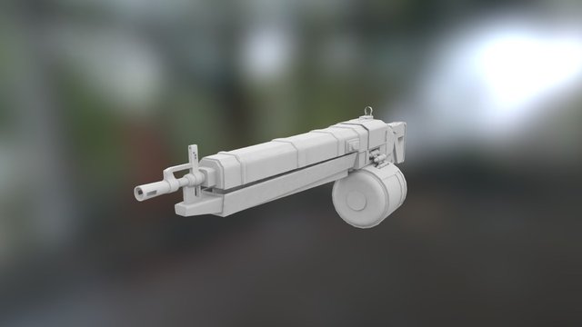 Maverick Custom Rifle 3D Model
