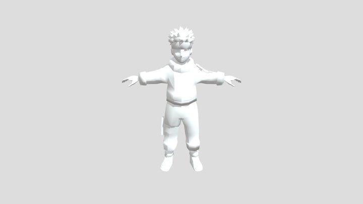 Naruto 3D Model