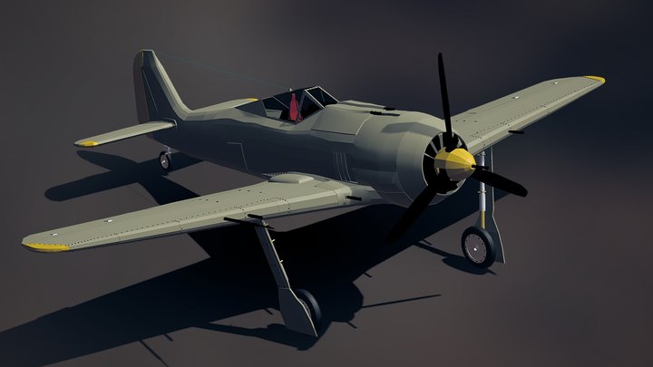 FW 190 3D Model