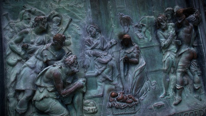 Puerta de la Catedral de Pisa, Italia. – Free 3D Model STL