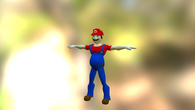 Mario 3D Model