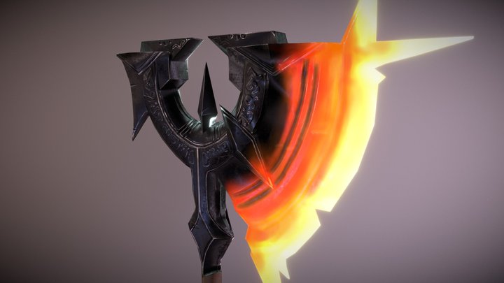 Axe (PBR texture) 3D Model