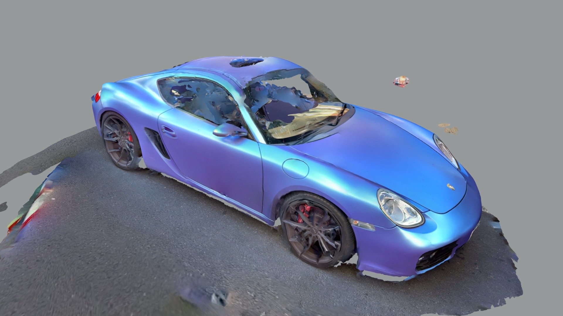 Car Matte Blue