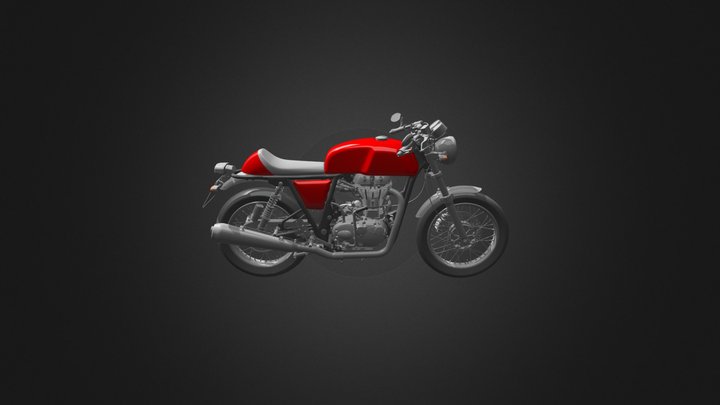 Royal Enfield Continental GT 3D Model