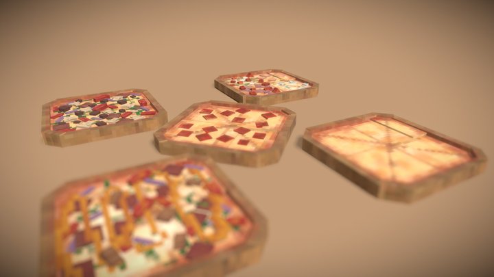 Free pizza for all! =) 3D Model