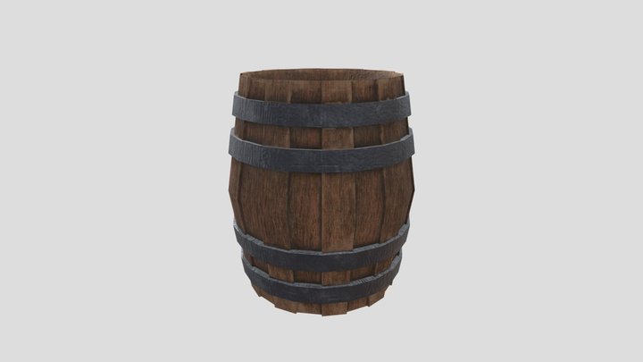 Barrel 2 3D Model