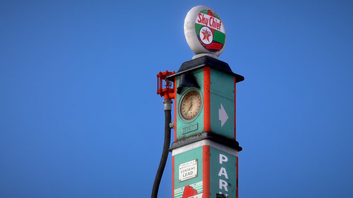 Skychief Petrol Pump 3D Model