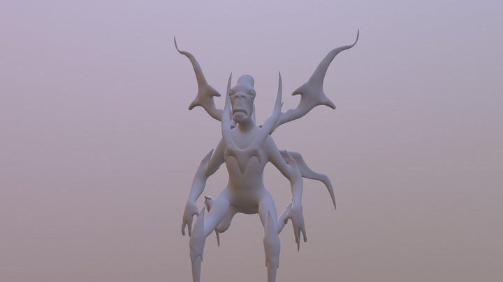 Insectoid 3D Model