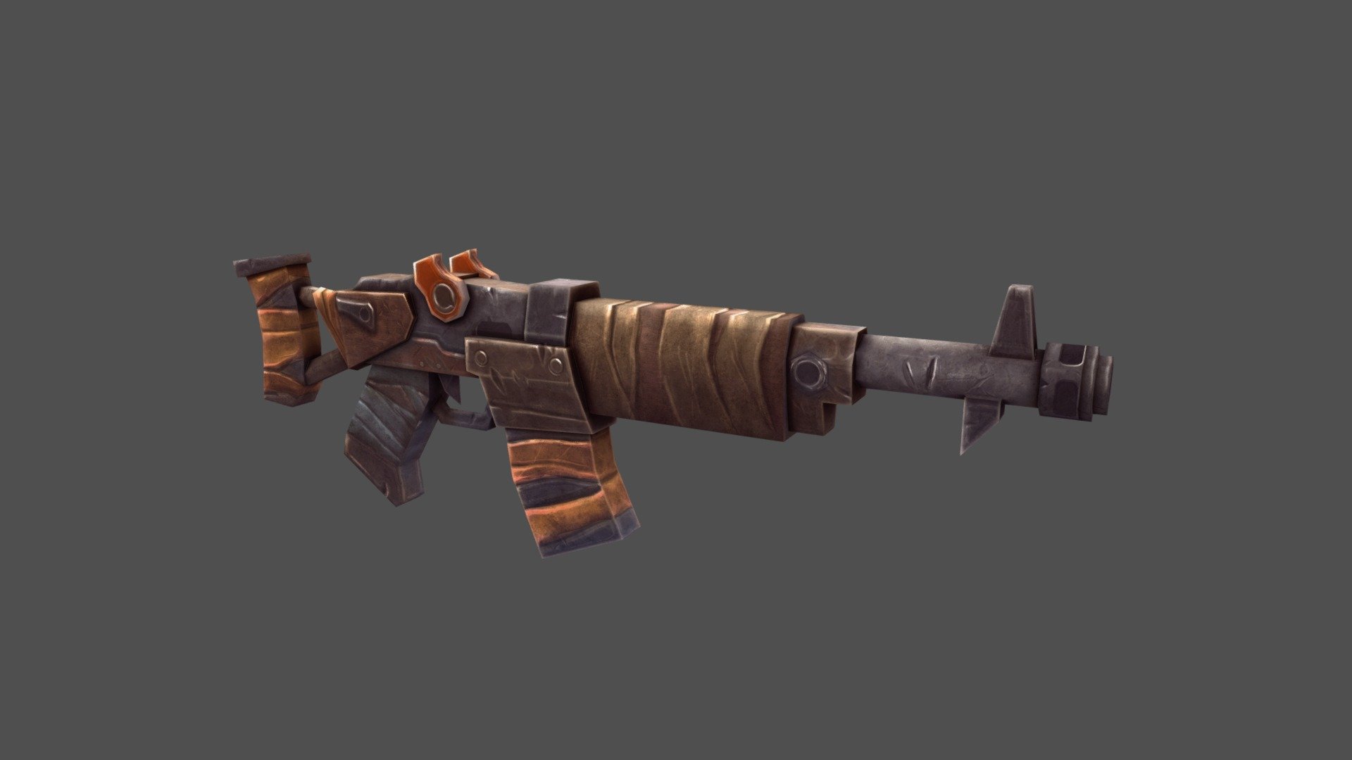 Assault Riffle 01 - 3D model by CC (@ccsf) [5204a50] - Sketchfab
