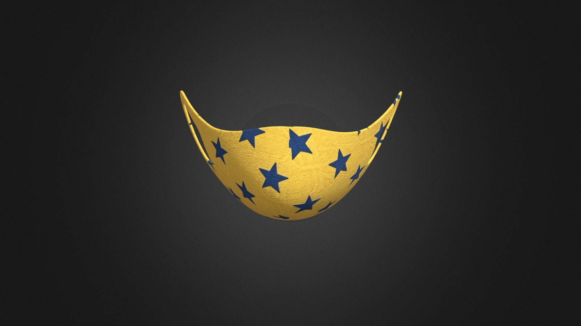 Yellow Star Mask