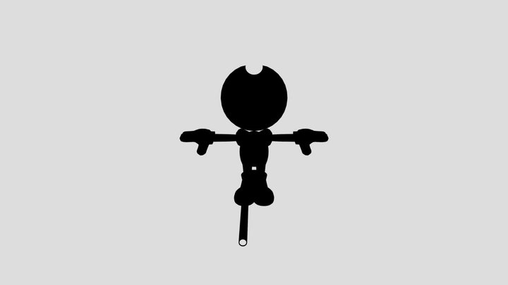 Toon Bendy 3D Model