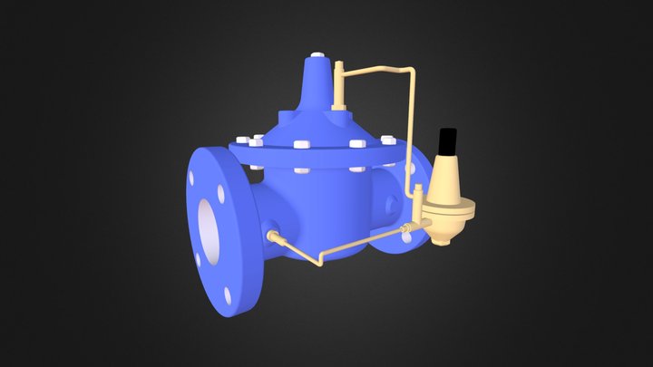 Pressure Reducing Valve 3D Model