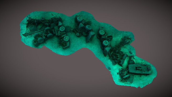 Mariam Express Vehicles 3d Photogrammetry Model 3D Model