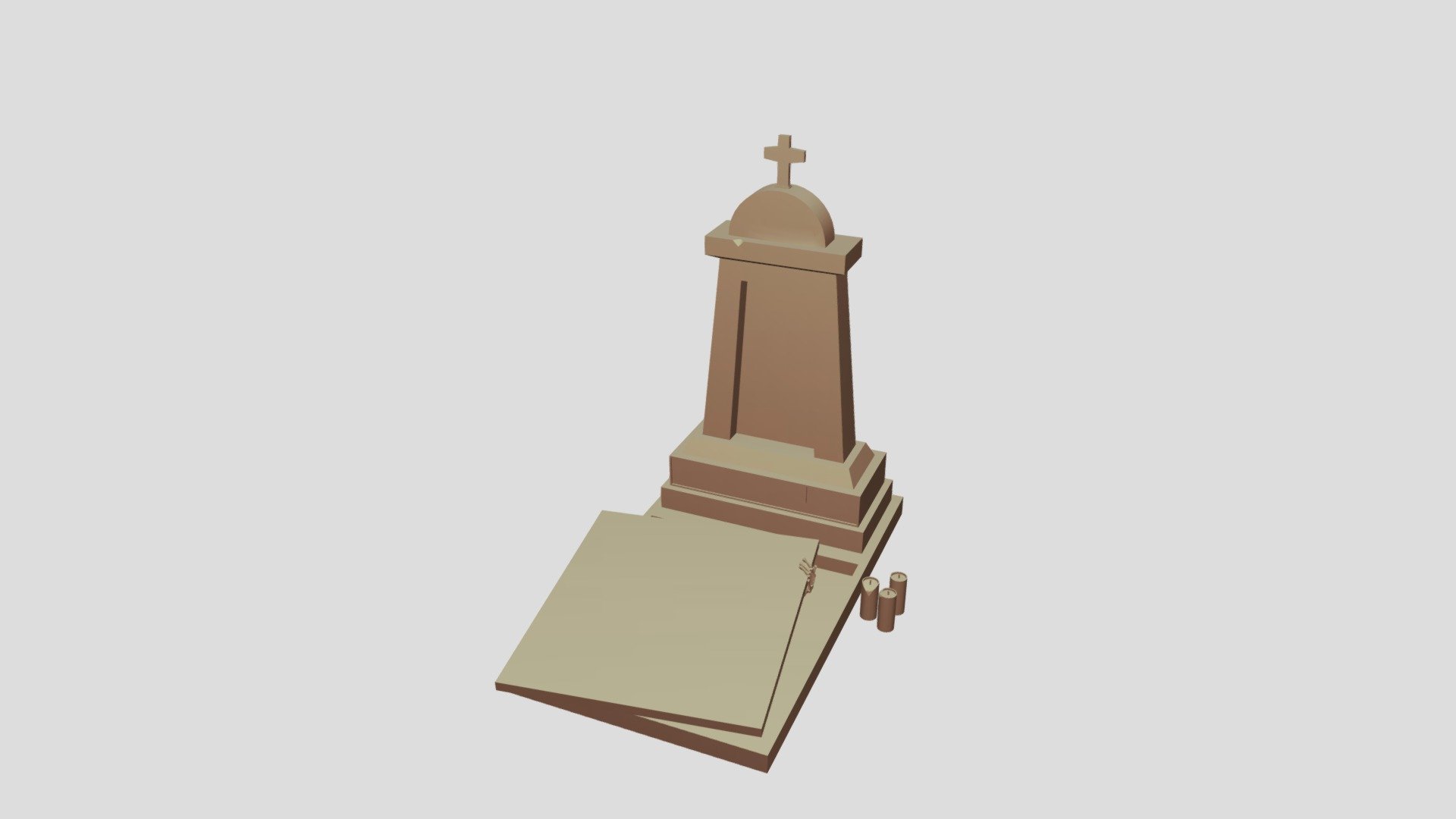 Tomb - 3D model by Rigval [520827a] - Sketchfab