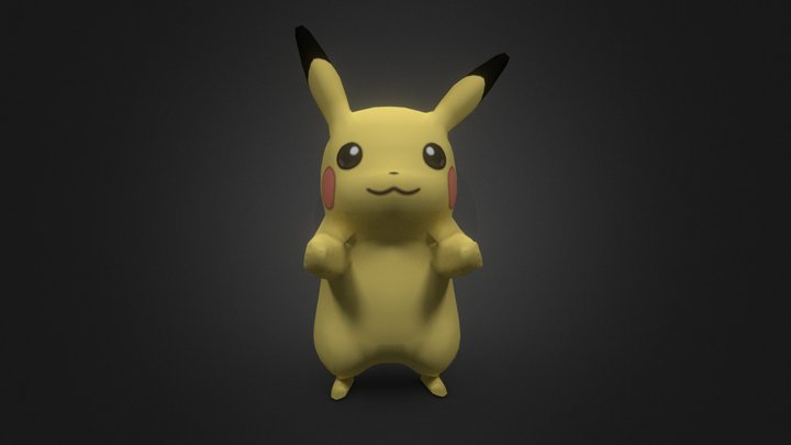 Pikachu (Test) 3D Model