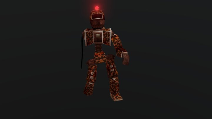 Withered TINCAN 3D Model