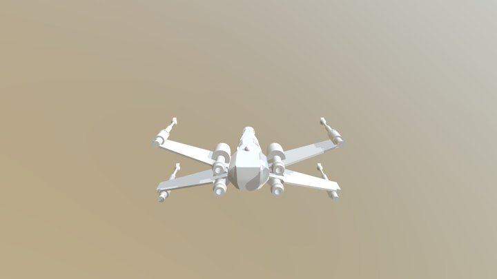 Xwing 3D Model