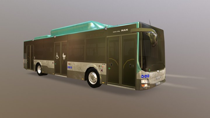 MAN Lion's City Bus 3D Model
