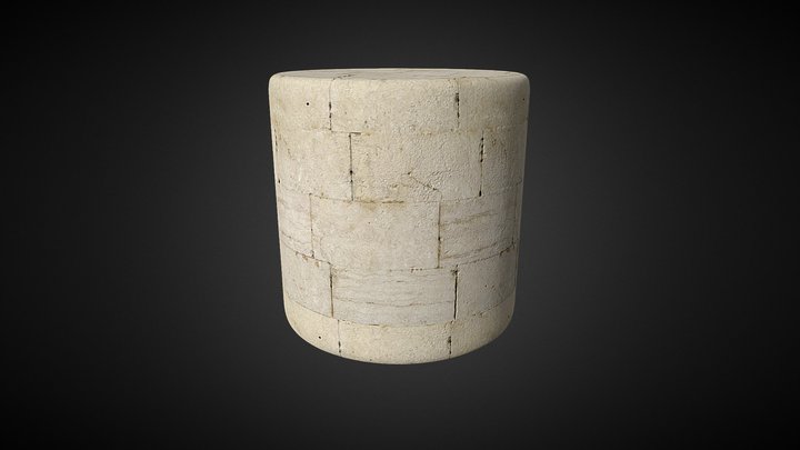 Silharia de lioz | Lioz masonry 3D Model