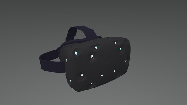 HTC Vive VR Headset Model 3D Model