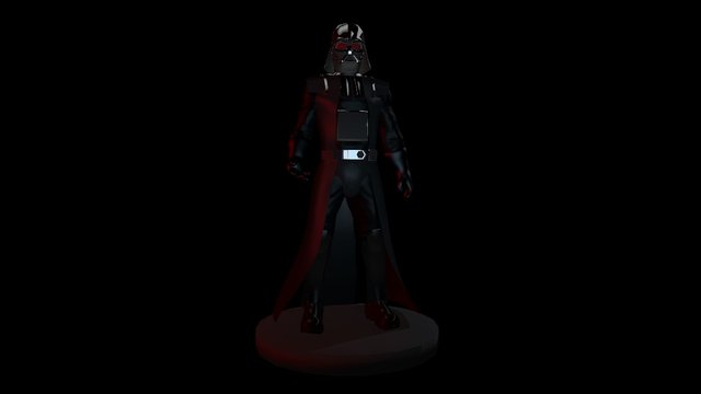 Darthc Vader02-Star Wars competition 3D Model