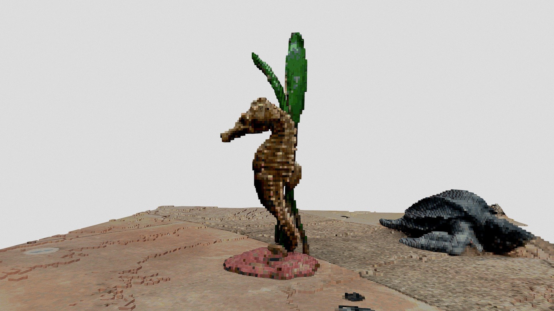 Seahorse (voxels)