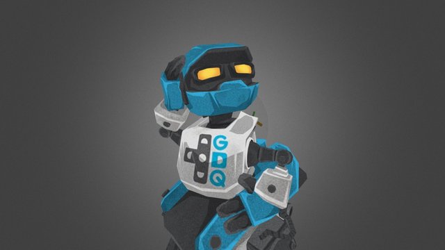 Defunct - SGDQ Character Skin 3D Model