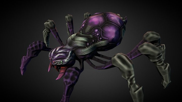 spider 3D Model