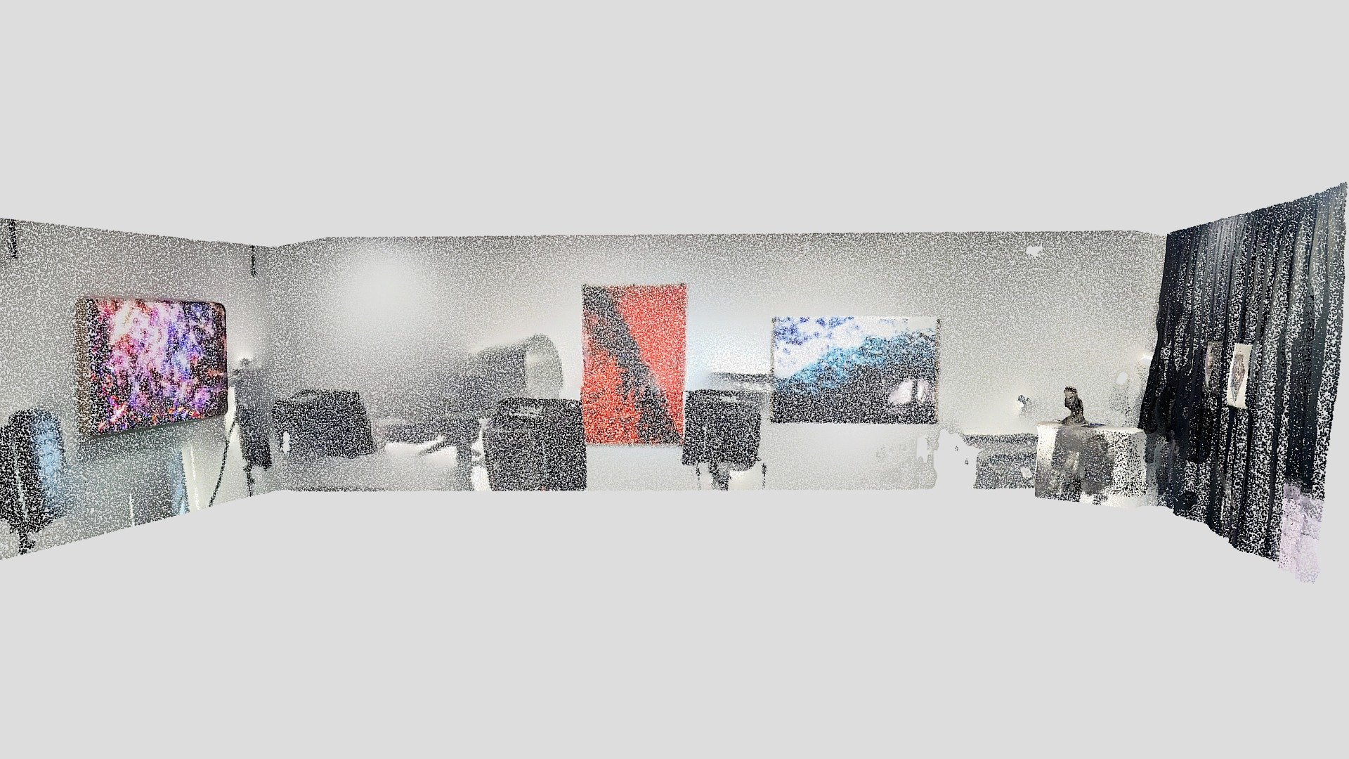 Exhibition space - ArchiWonderland Syndrome — Sketchfab embed 3D viewer