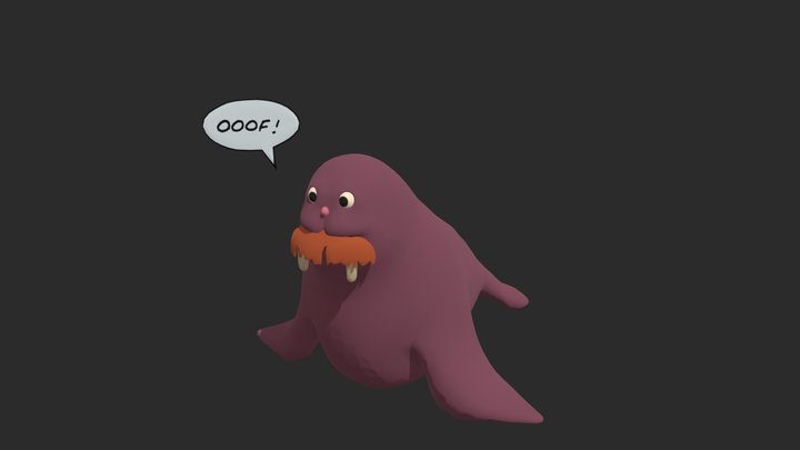 Walrus_Mesh 3D Model