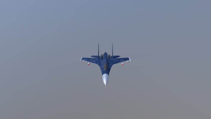 Su-27 3D Model