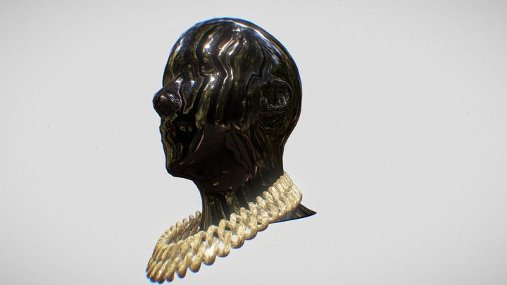 Wide fashion chain 3D Model