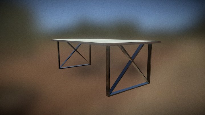 Table-06 - Collection of Furniture 3D Model