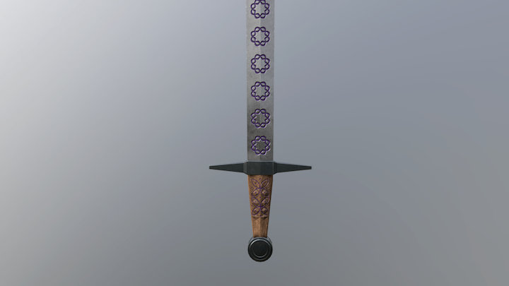Sword of the Violet Princess 3D Model