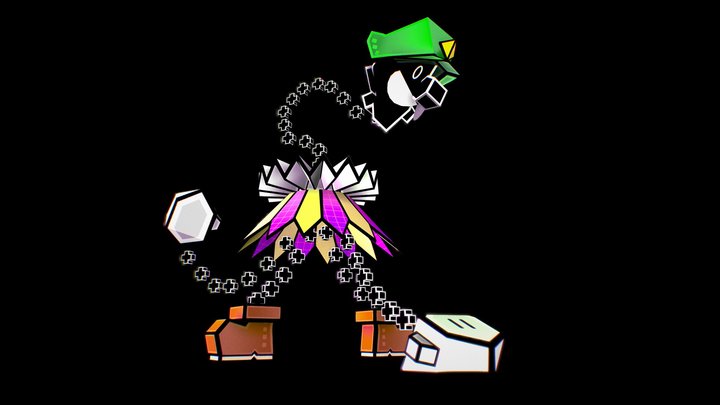 Super Dimentio 3D 3D Model