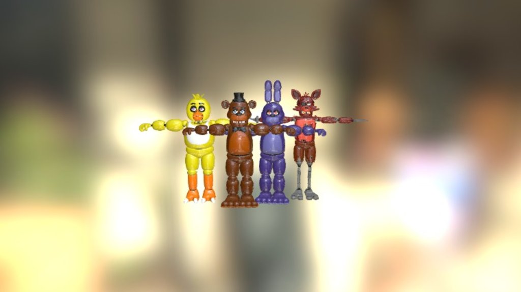 five nights at anime 3d