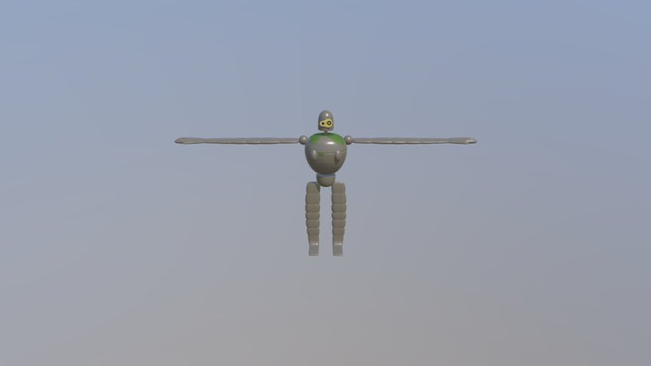 Laputa Robot 3D Model