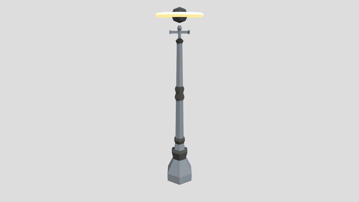 Lamp Post 3D Model