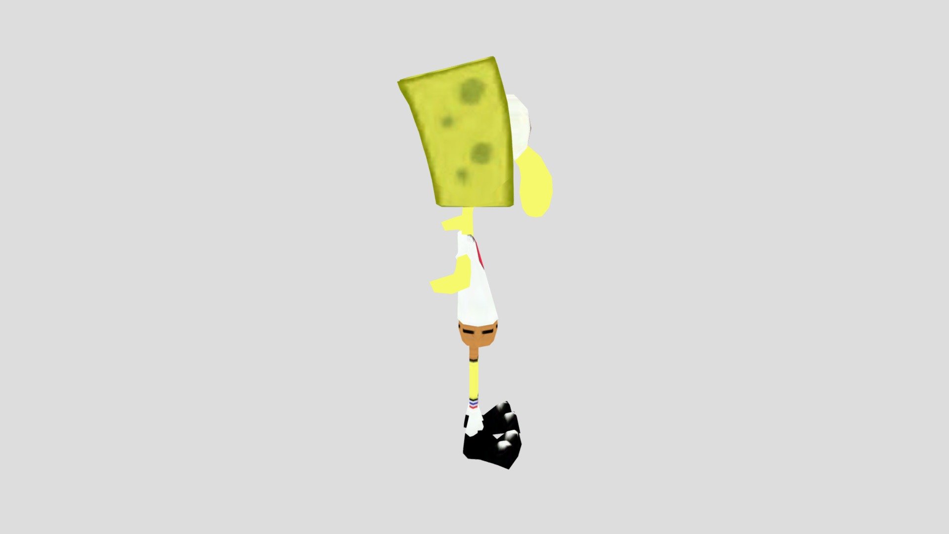 PC Computer - SpongeBob SquarePants Employee of - 3D model by ...