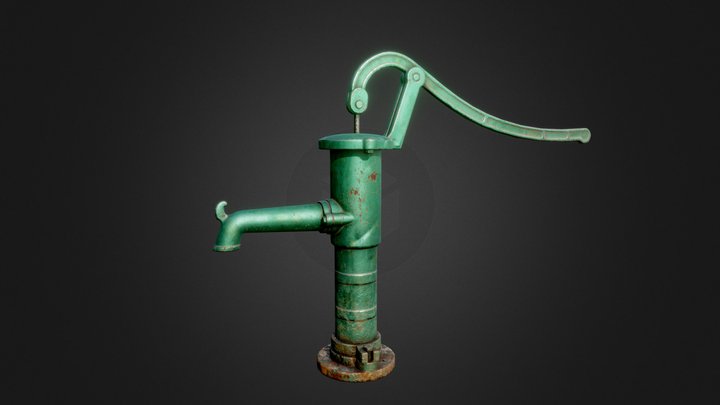 Water Pump 3D Model