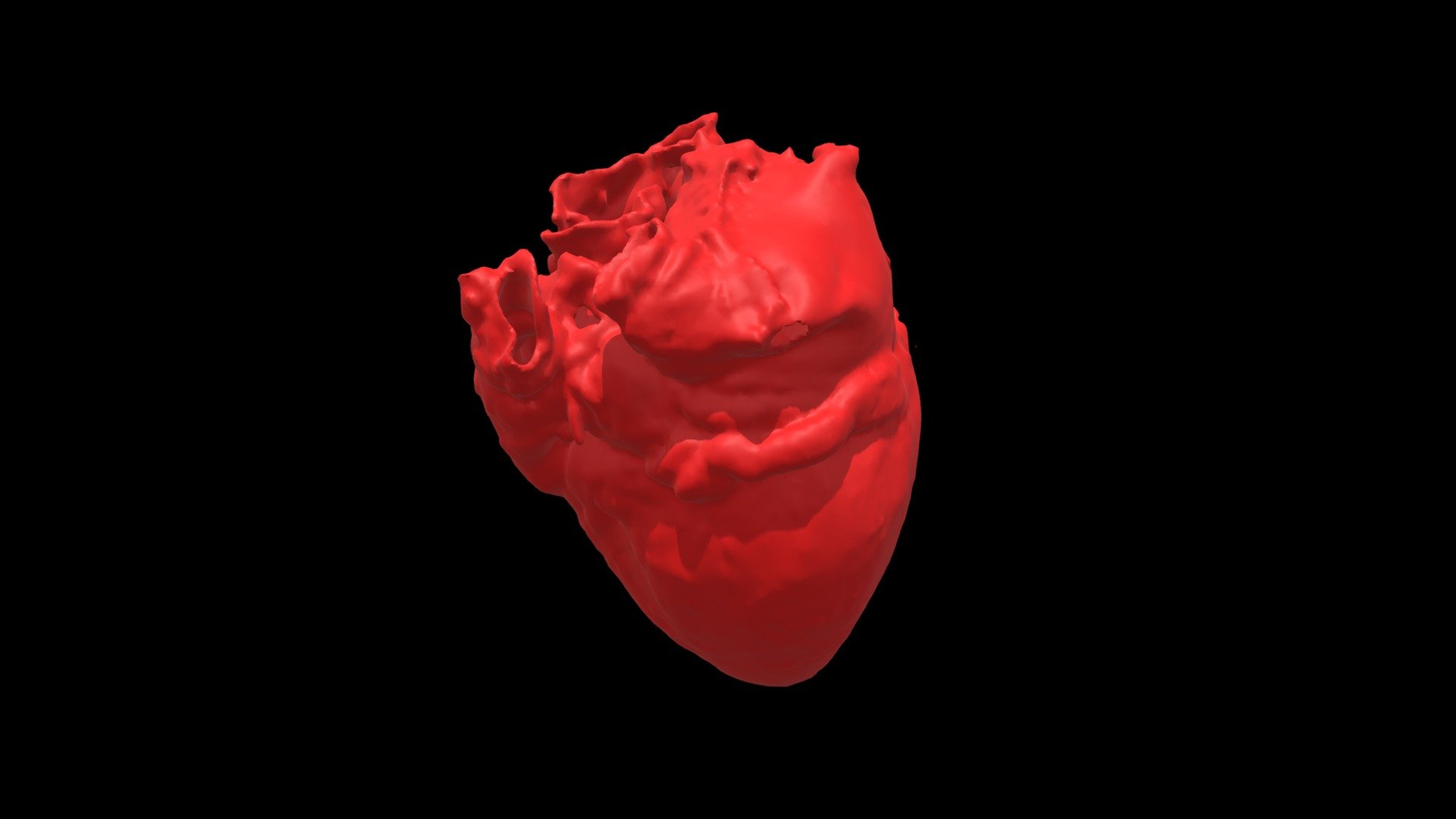 Whole Heart Model with Hypertension- Heart0046 - Download Free 3D model ...