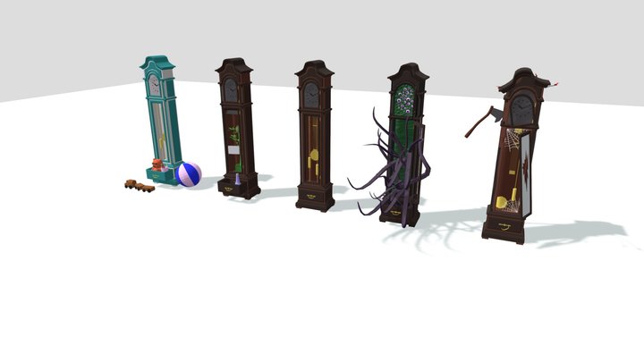 вторичные формы 3D Model