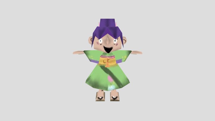 pose t - otama 3D Model
