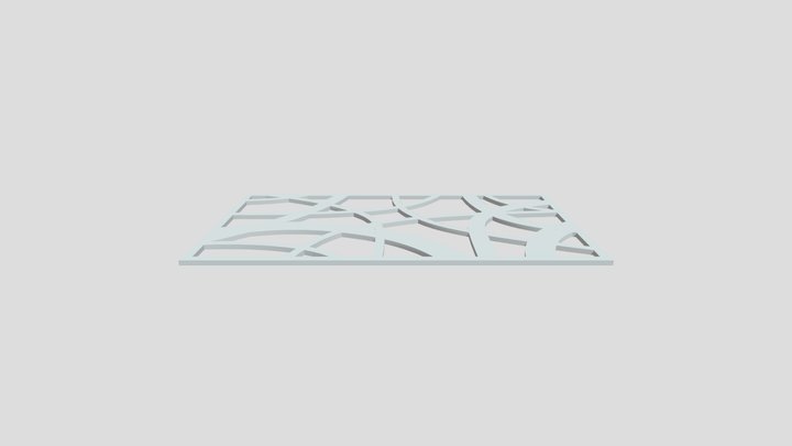Panel_office_3 3D Model