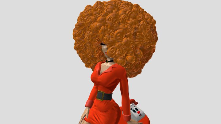 Miss Bellum 3D Model