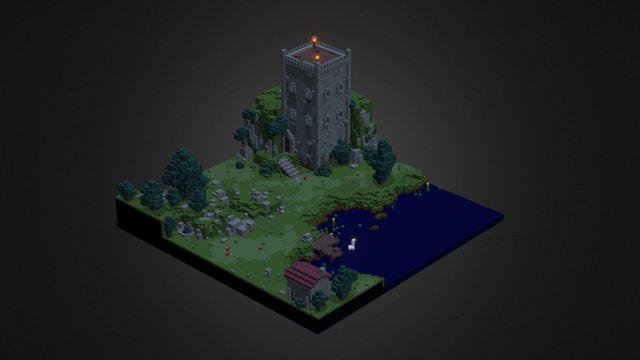 Little Tower 3D Model