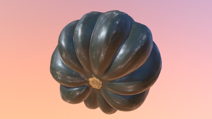 Pumpkin 3D Model