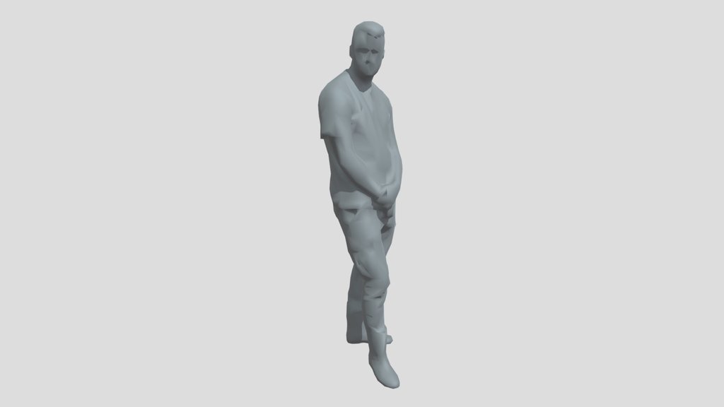 Lowpoly Construction Worker