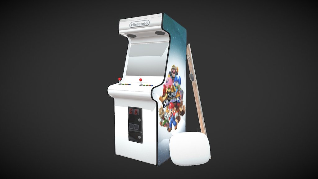 Nintendo Arcade Machine - 3D model by legi (@legice) [521820c] - Sketchfab